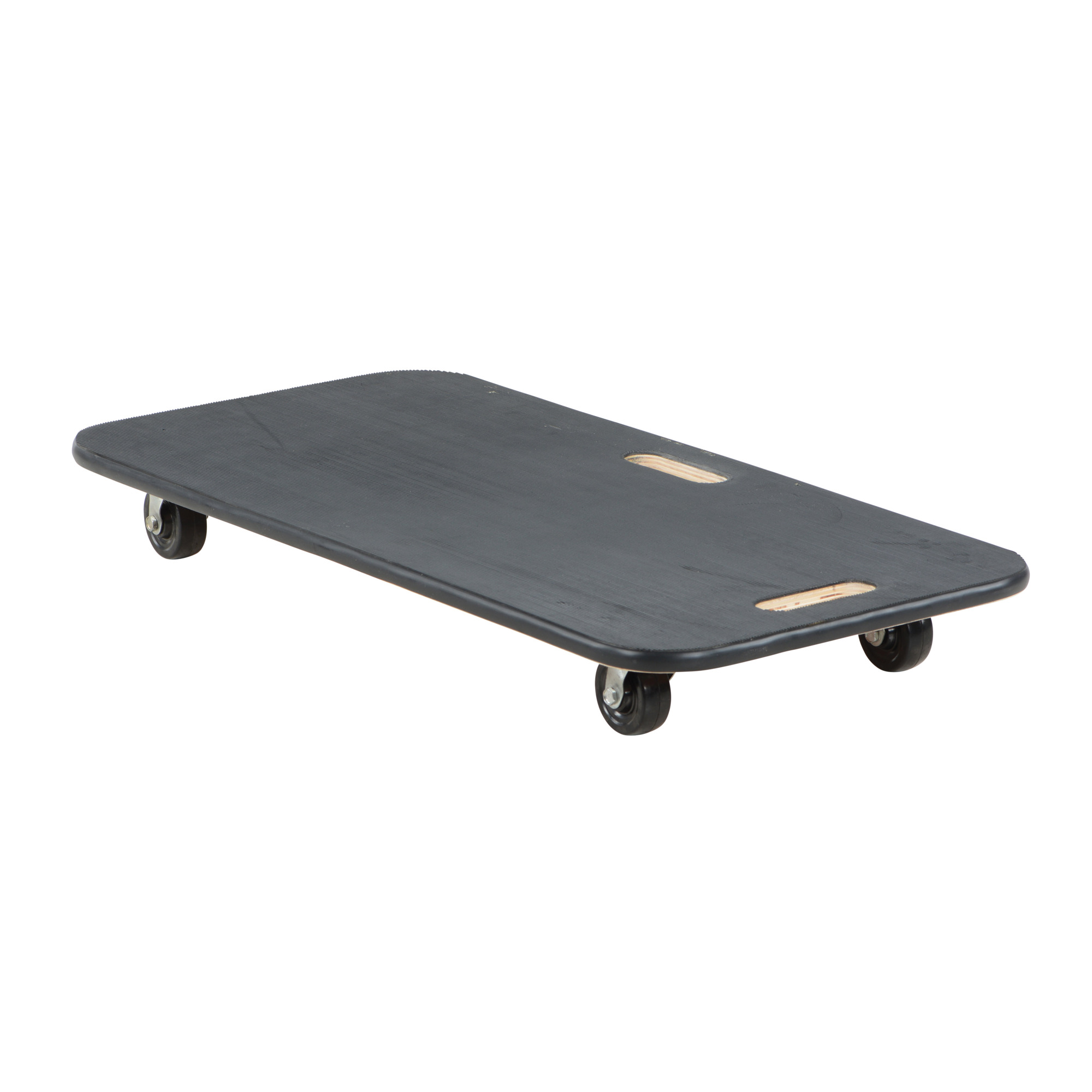 Vestil Fiber Wood Dolly - 18in. x 36in., 700-Lb. Capacity, Non-Marring Swivel Wheels, Model# FWD-1836-3R
